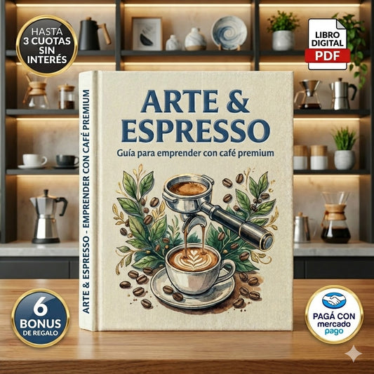 Arte & Espresso: Emprendé con café de autor + 6 Bonus🎁